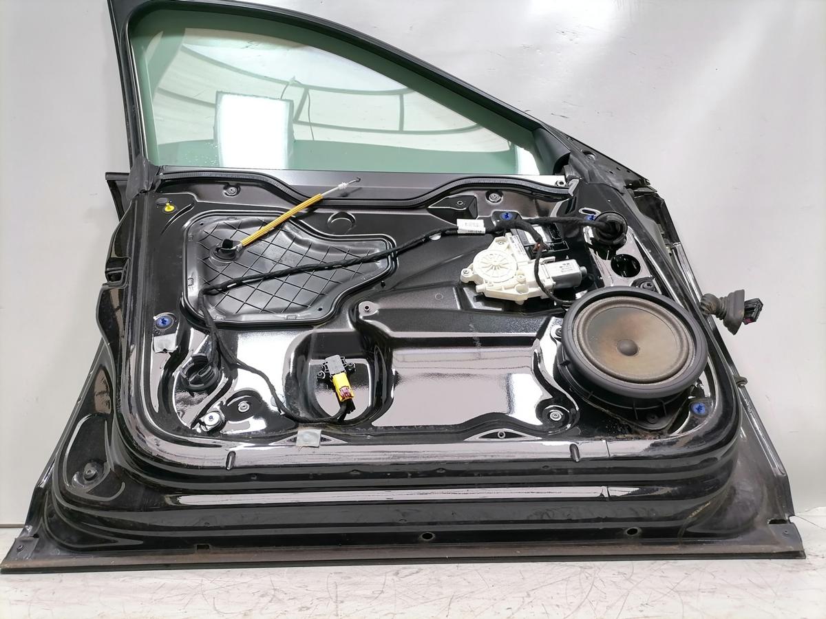 Audi A3 8P Sportback original T&uuml;r vorn links LY9B Brillantschwarz Rohbau BJ06